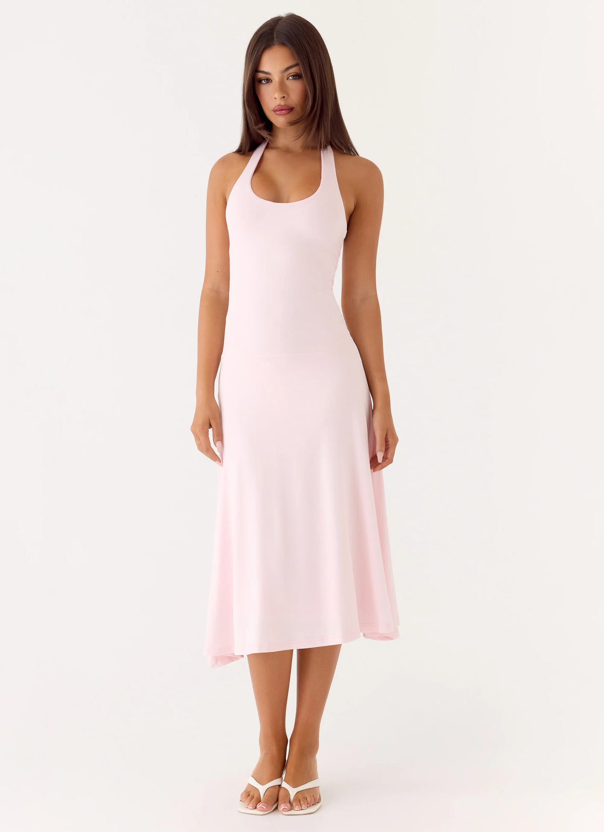 Klyne Midi Dress - Pink
